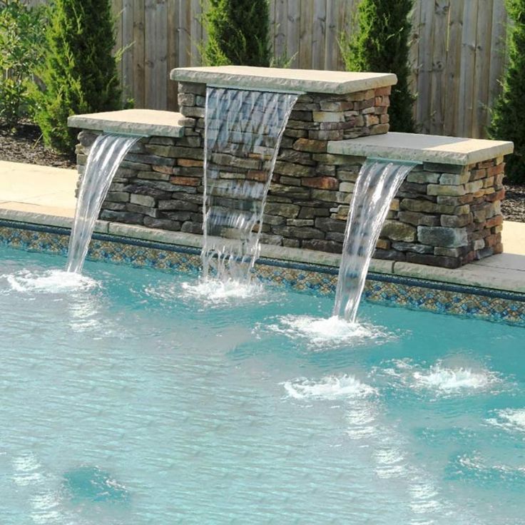 Water Curtain Premium - Waterfall Kolam Renang